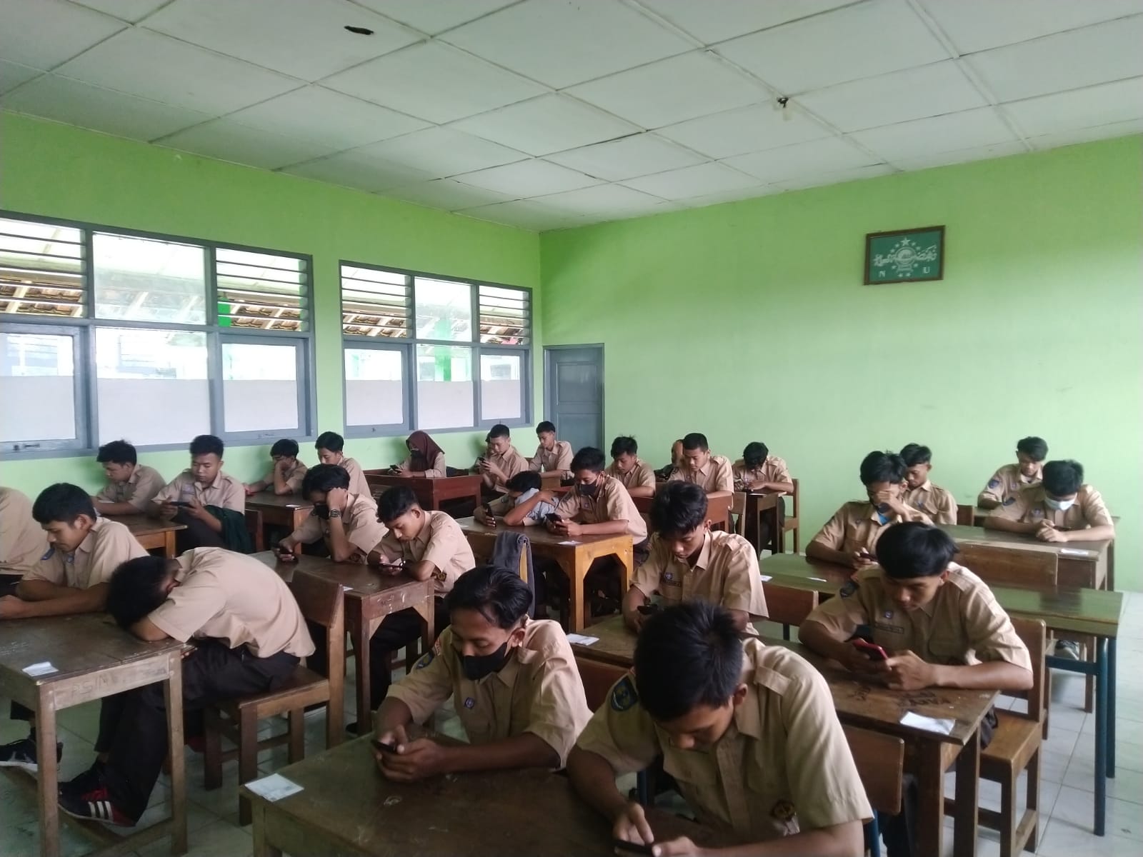 Suasana Ruang Ujian PAT